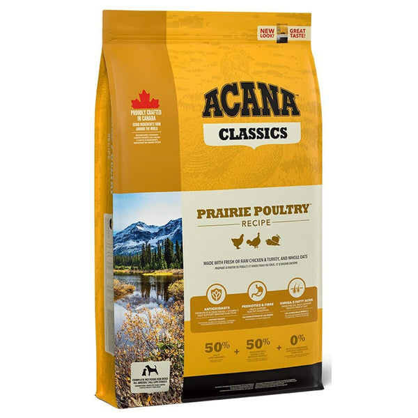 Futter Acana Classics Prairie Poultry Erwachsener Huhn 14,5 kg