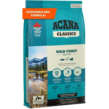 Futter Acana Classics Wild Coas Erwachsener Lachsfarben Fisch 9,7 Kg