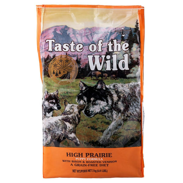 Futter Taste Of The Wild High Prairie Puppy Welpe/Junior Rindfleisch Lamm 2 Kg