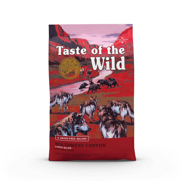 Futter Taste Of The Wild Southwest Canyon Erwachsener Fisch Rindfleisch Lamm Wildschwein 12,2 Kg