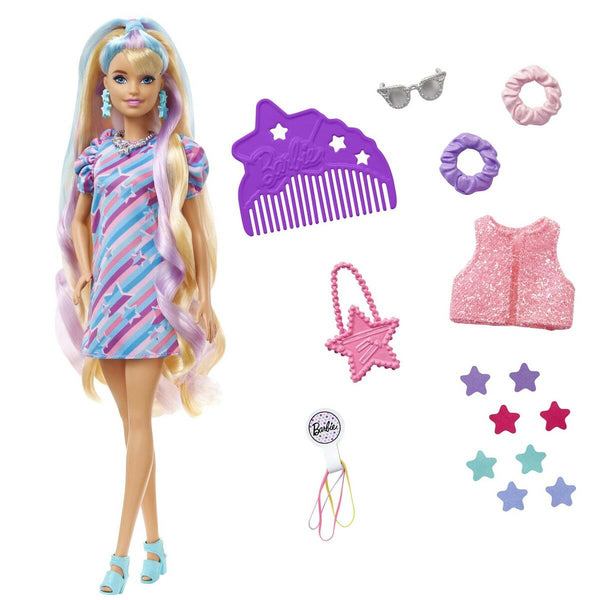 Baby-Puppe Barbie HCM88 9 Stücke Kunststoff