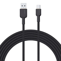 USB-C-Kabel auf USB Aukey CB-NAC1 Schwarz 1 m