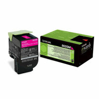 Toner Lexmark 802SM Schwarz Magenta