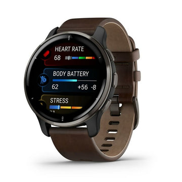 Smartwatch GARMIN Venu 2 Schwarz Grau Ja