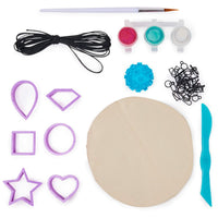 Kit zur Herstellung von Armbändern und Halsketten Spin Master Clay your way Kunststoff