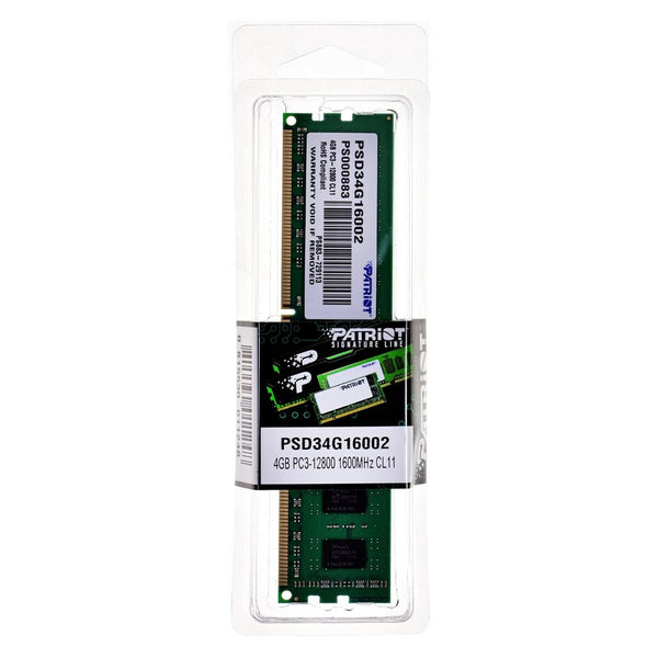 RAM Speicher Patriot Memory PC3-12800 CL9 4 GB