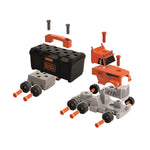 Werkzeugkasten Smoby Black + Decker Bricolo Truck 2 In 1