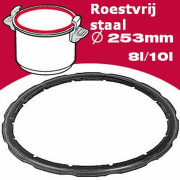 Dichtung für Schnellkochtopf SEB Ø 25,3 cm Metall Edelstahl