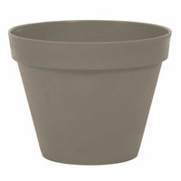 Blumentopf EDA   Ø 30 x 26 cm kreisförmig Taupe