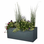 Blumenkasten EDA Graphit Up rechteckig Anthrazit 99,5 x 39 x 43 cm