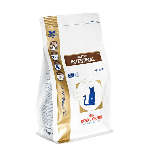 Katzenfutter Royal Canin Gastro Intestinal Erwachsener Huhn Reis Vögel Kabeljau 400 g