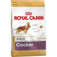 Futter Royal Canin Cocker Adult Erwachsener Huhn Reis Mais Vögel 12 kg