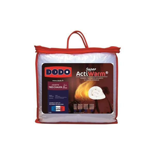 Bettdecke DODO Super ActiWarm Weiß 450 g/m² 220 x 240 cm 240 x 220 cm