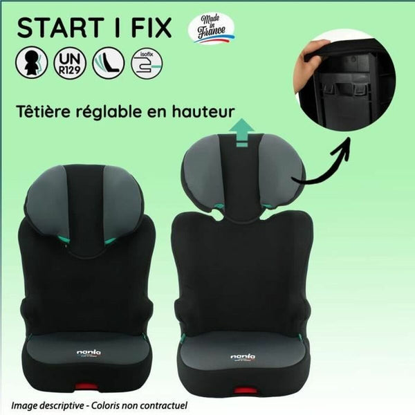 Autositz Nania START Rot ISOFIX