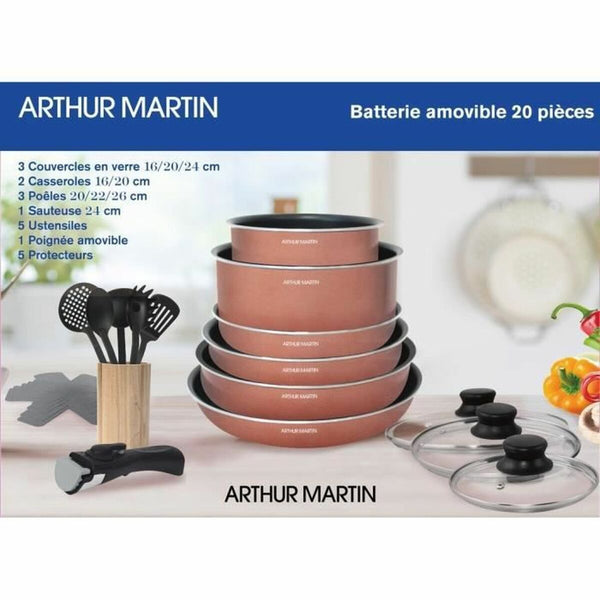 Topfset Arthur Martin   20 Stücke