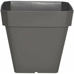 Blumentopf Riviera Grau karriert 40 x 40 cm