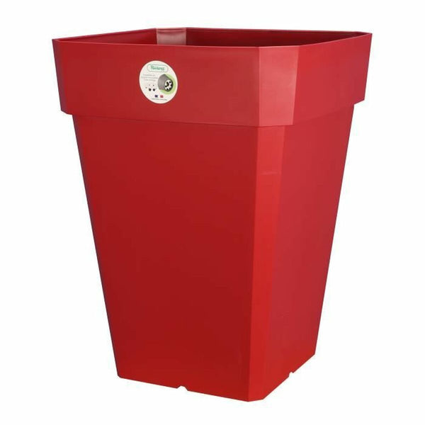 Blumentopf Riviera Soleilla karriert Rot 39 x 39 x 53 cm