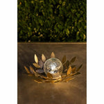 Tischlampe Galix G4495 Gold Wasserlilie