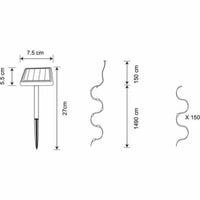 LED-Lichterkette Galix G4430 16,4 m