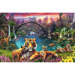 Puzzle Ravensburger Tigers in the lagoon 3000 Stücke