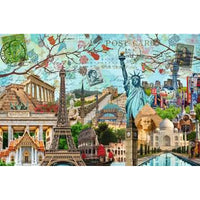 Puzzle Ravensburger 17118 Big Cities Collage 5000 Stücke