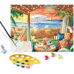 Bastelspiel Ravensburger Cozy Cabana Pappe