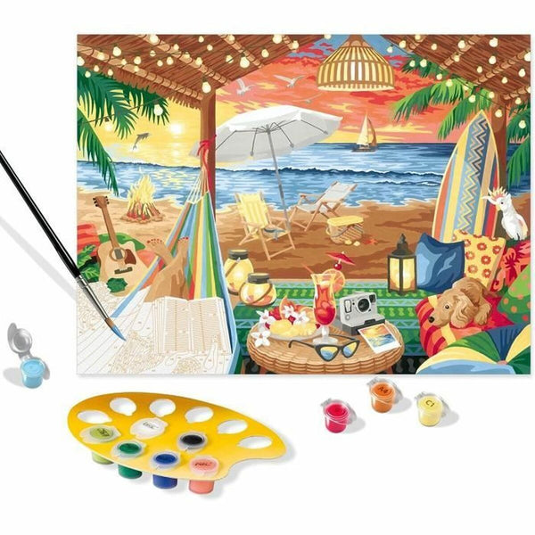 Bastelspiel Ravensburger Cozy Cabana Pappe