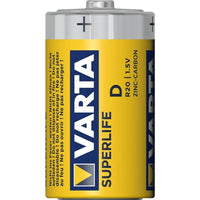 Batterien Varta R20 D 1,5 V (2 Stück)