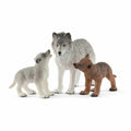 Set wilde Tiere Schleich   Kunststoff Wolf