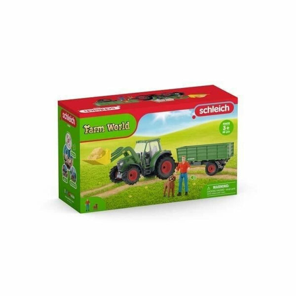 Figur mit Gelenken Schleich Tracteur avec remorque