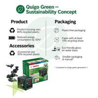 Laser-Wasserwaage BOSCH Quigo Green