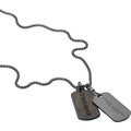 Herrenhalsband Diesel DOUBLE DOGTAGS