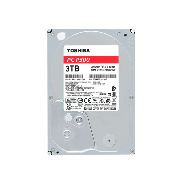 Festplatte Toshiba 3,5" 256 GB SSD 2 TB HDD