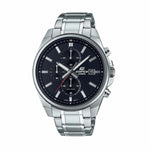 Herrenuhr Casio EFV-610D-1AVUEF Schwarz Silberfarben