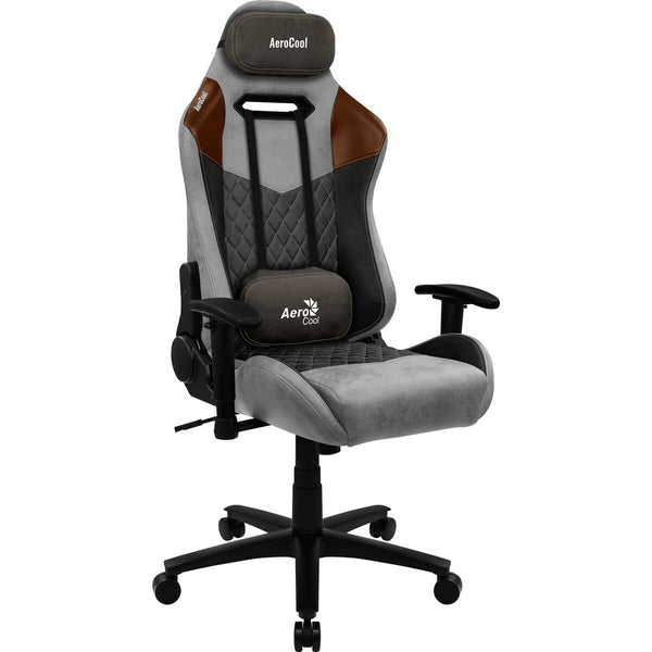 Gaming-Stuhl Aerocool DUKE AeroSuede 180º Schwarz Grau