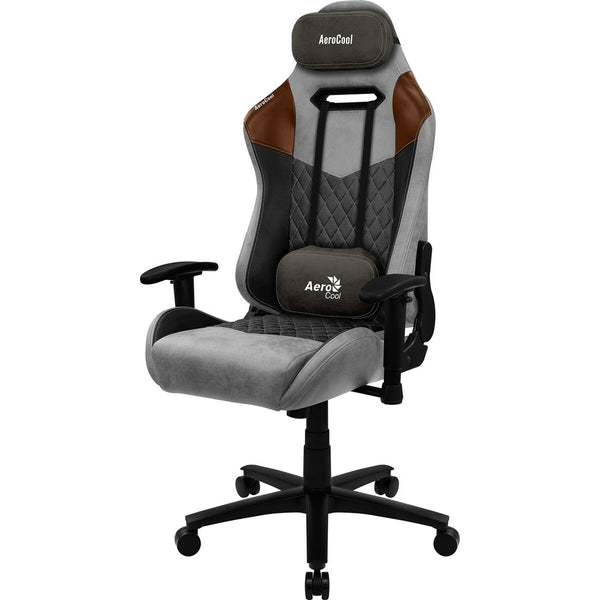 Gaming-Stuhl Aerocool DUKE AeroSuede 180º Schwarz Grau