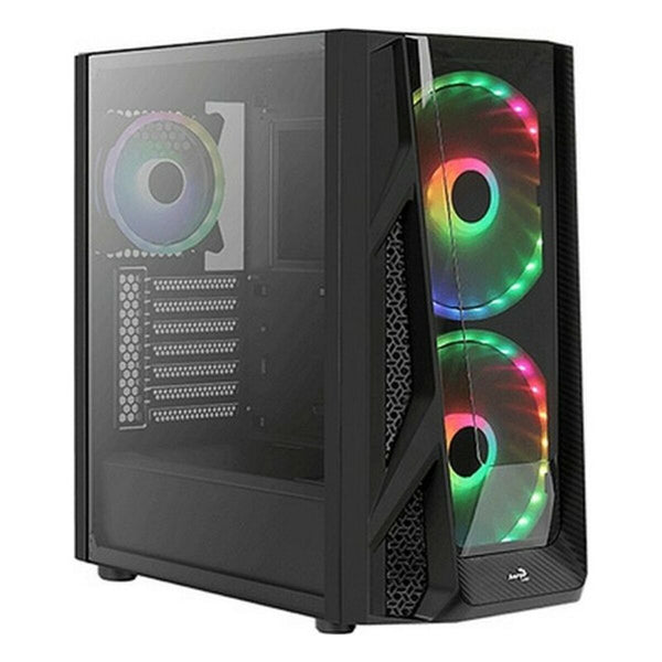 Gehäuse Semitour Mikro ATX / Mini ITX / ATX Aerocool ACCM-PB20033.11 RGB USB 3.0 Ø 20 cm Schwarz