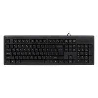 Tastatur A4 Tech KR-83 Schwarz Türkisch