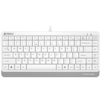 Tastatur A4 Tech A4TKLA47119 QWERTY Weiß Englisch