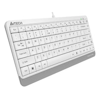 Tastatur A4 Tech A4TKLA47119 QWERTY Weiß Englisch