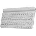 Tastatur A4 Tech A4TKLA47187 QWERTY Weiß