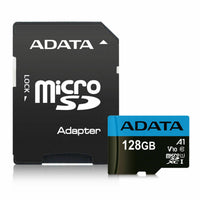 Mikro SD Speicherkarte mit Adapter Adata Premier 128 GB