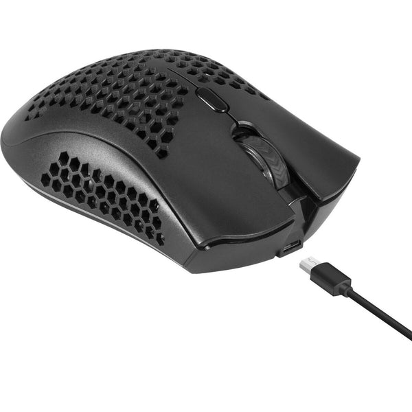 Schnurlose Mouse Defender WARLOCK GM-709L Schwarz