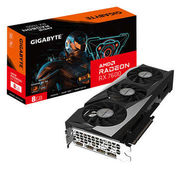 Grafikkarte Gigabyte Radeon RX 7600 GAMING OC 8G AMD AMD Radeon RX 7600 GDDR6