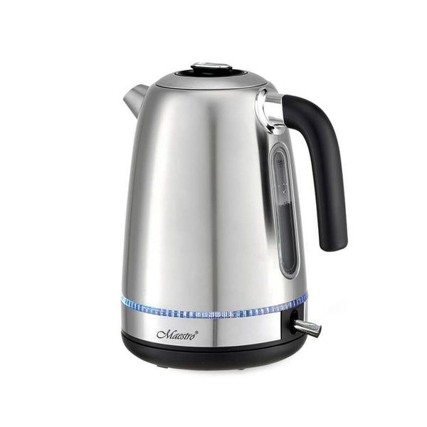 Wasserkocher Feel Maestro MR-050 Blau Silberfarben Edelstahl 2200 W 1,7 L