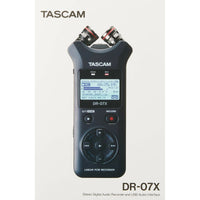 Rekorder Tascam DR-07X Blau Schwarz