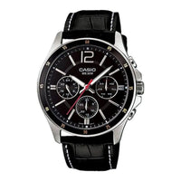 Herrenuhr Casio ENTICER GENT Schwarz (Ø 43 mm) (Ø 43,5 mm)