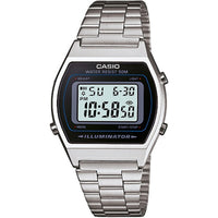 Unisex-Uhr Casio B640WD-1AVEF Schwarz Silberfarben (Ø 35 mm)