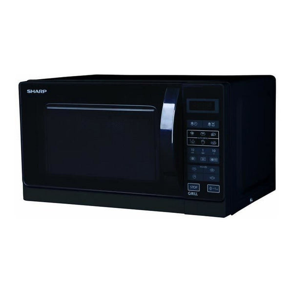 Mikrowelle mit Grill Sharp R-742BKW 25 L Schwarz 900 W 25 L 1000 W