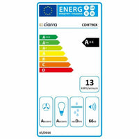 Konventioneller Rauchfang Ciarra 90 cm